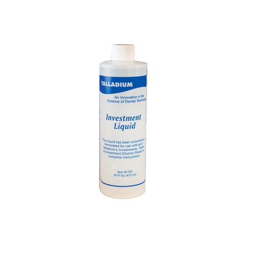 [1702] Investment Liquid - Clear 16 Oz Bottle